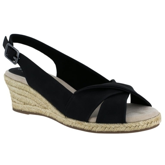 easy street Shoes - Easy Street Maureen Espadrille Slingback Sandals (Women)
